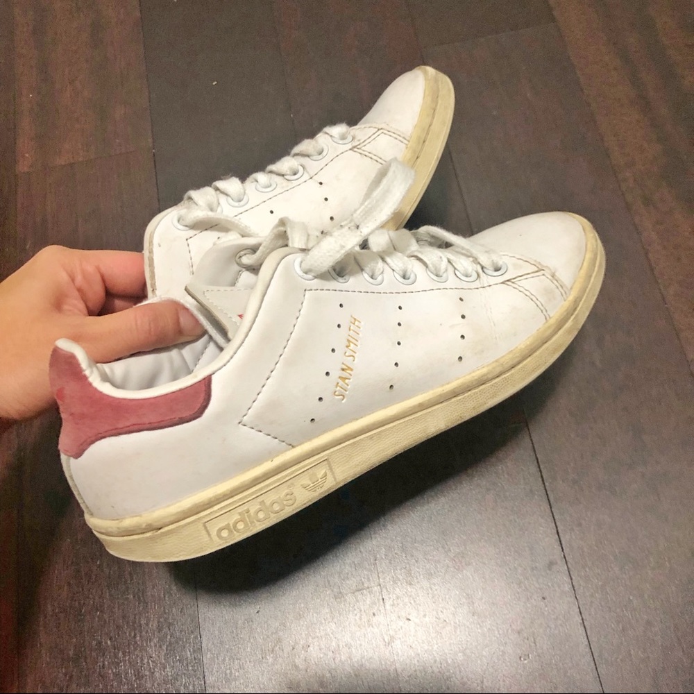 Adidas Stan Smith in Suede Pink